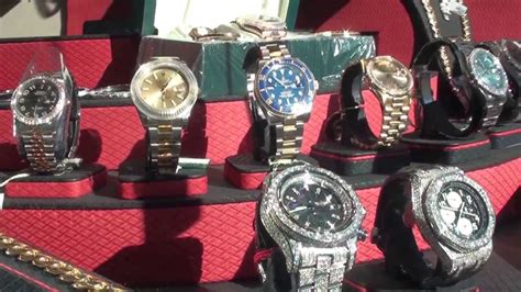 replica rolex canal street|A visit to Canal Street in New York City .